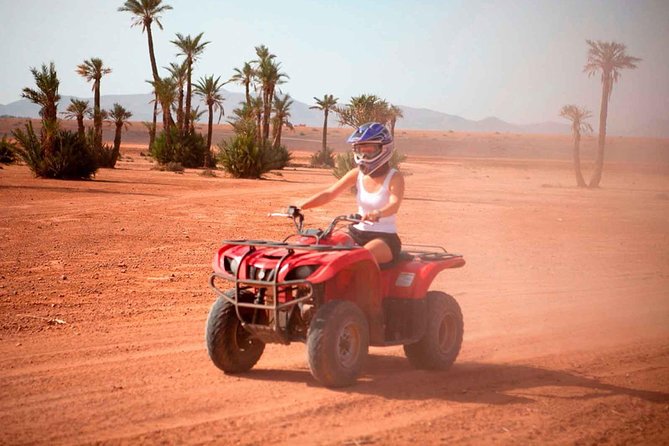 Marrakech quad experience  desert and palmeraie